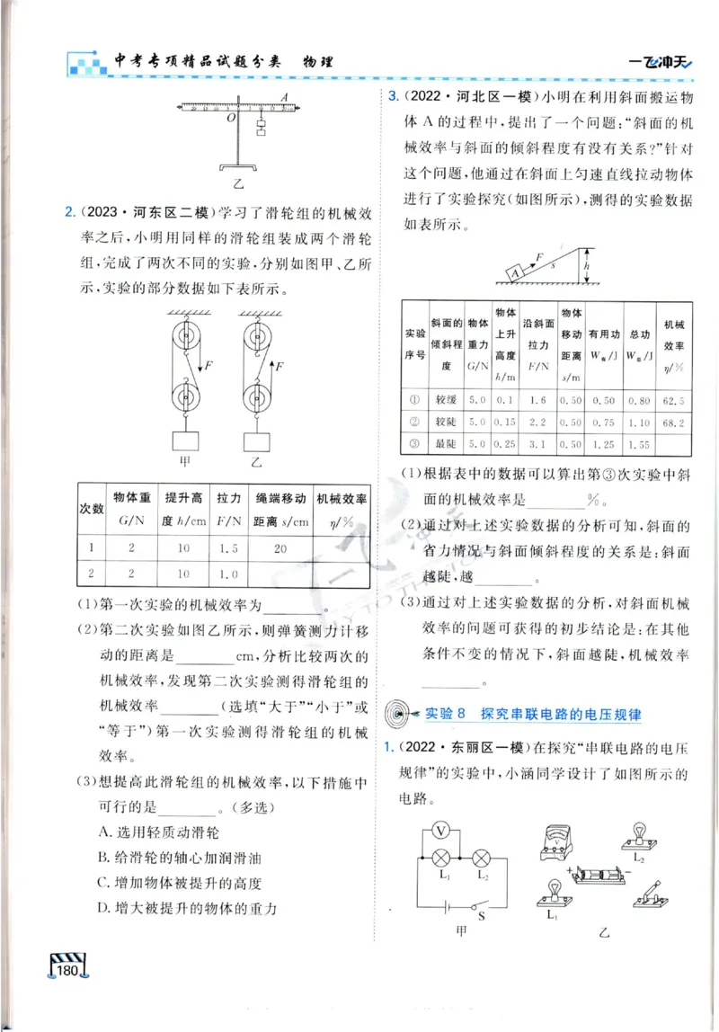 2025《一飞冲天-中考专项》物理_《一飞冲天-中考专项》2026版_一飞冲天-中考专项（2025版）