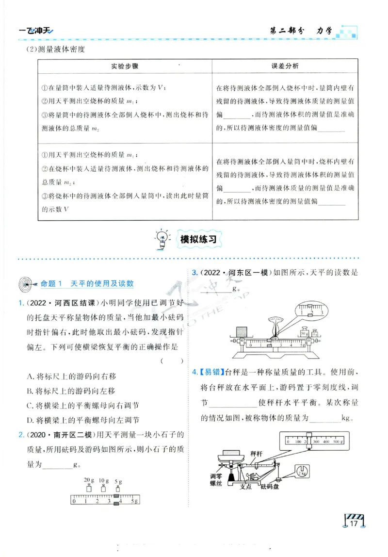 2025《一飞冲天-中考专项》物理_《一飞冲天-中考专项》2026版_一飞冲天-中考专项（2025版）