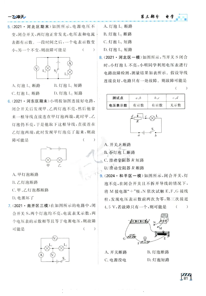 2025《一飞冲天-中考专项》物理_《一飞冲天-中考专项》2026版_一飞冲天-中考专项（2025版）