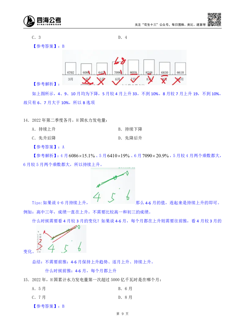 海海刷资料分析套题训练11、12随堂笔记_2026考公资料_（01）花生十三_04刷题班2026年省考四海行测2000题海海刷(1)_01.资料分析刷题_专项笔记_笔记