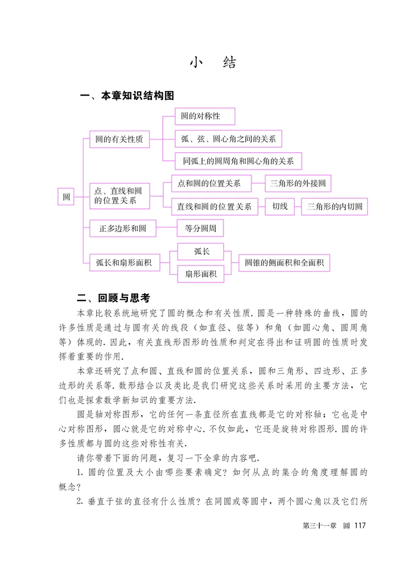 人教版9年级数学上册高清教材_4-教培资料-26年最新资料-同步更新_初中高中教资_03科三专项（进去保存报考的学科即可）_02科三专项（笔记真题思维导图教学设计版本二）