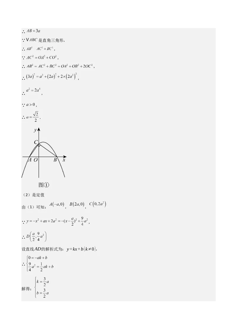 难点与新考法07二次函数与线段、面积、角度问题（5大热考题型）解析版_2数学总复习_2025中考复习资料_2025年中考数学一轮知识梳理