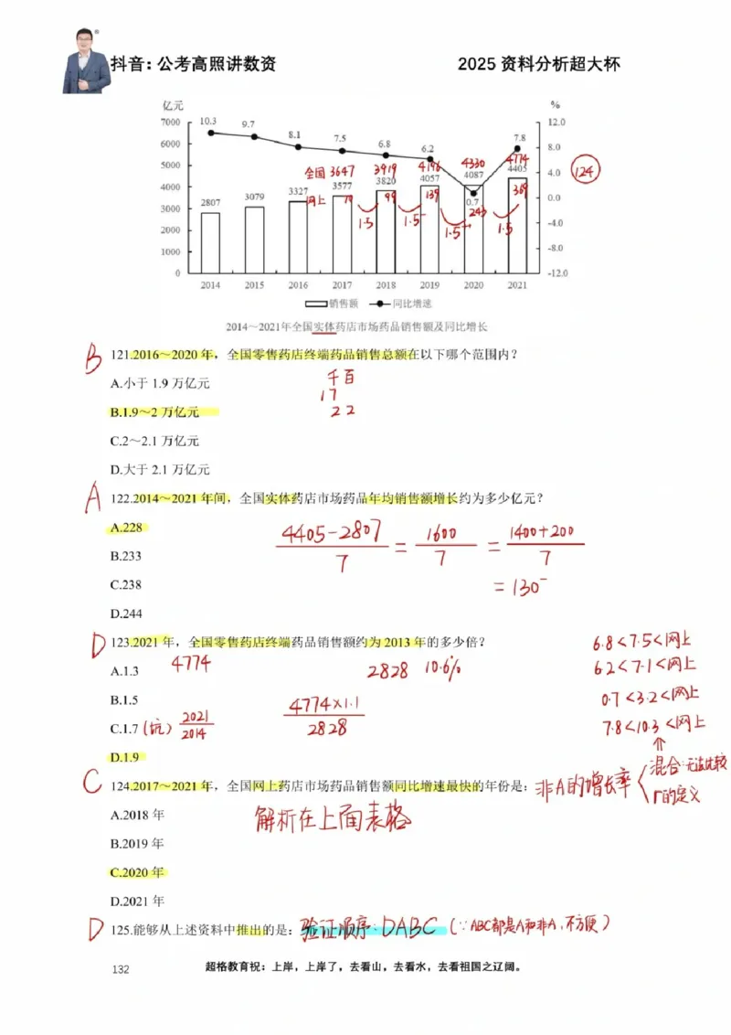 2025高照超大杯第十四节笔记_2026考公资料_（06）高照_高照资料笔记合集_高照丨25资料分析超大杯听课笔记