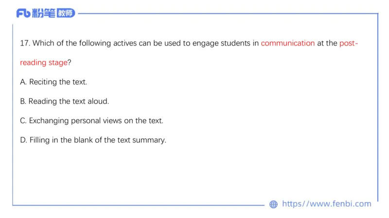 23下半年高中英语真题_4-教培资料-26年最新资料-同步更新_初中高中教资_03科三专项（进去保存报考的学科即可）_01科目三FB网课、三色速记手册、知识点导图等推荐_初中