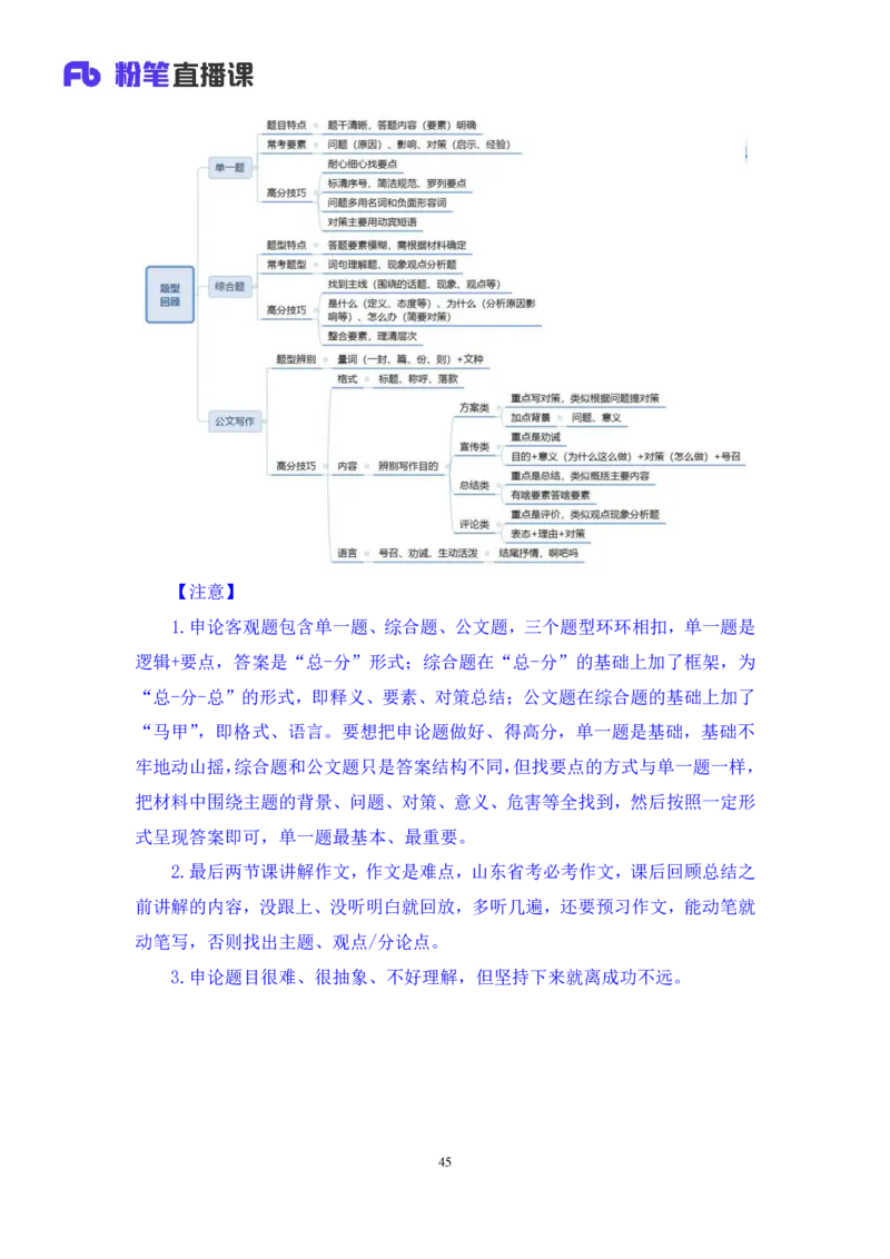 申论5公众号：上岸的资料_2026考公资料_（10）粉笔_2025粉笔国考省考980（课＋笔记）_粉笔980（25多省）_32025FB山东省考980系统班_1.全方法精讲_全笔记_全（7）申论