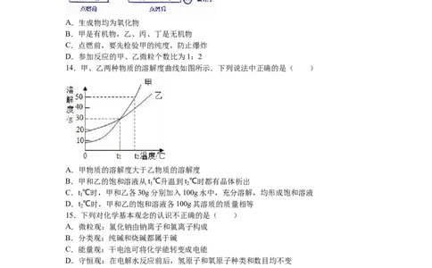 2016年滨州市中考化学试卷及解析_中考真题_5.化学中考真题2015-2024年_地区卷_山东省_山东滨州化学09-22