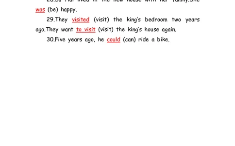 No.163语法专练一般过去时答案解析_初中英语语法_最全初中英语语法习题_No.163语法专练一般过去时