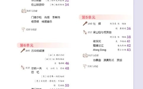 九年级上册音乐北京版电子课本_4-教培资料-26年最新资料-同步更新_初中高中教资_03科三专项（进去保存报考的学科即可）_02科三专项（笔记真题思维导图教学设计版本二）