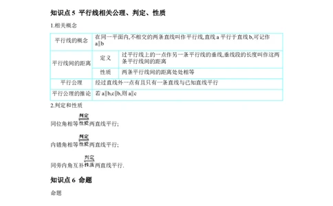 第四章三角形第1节线段、角、相交线与平行线学案（含答案）2025年中考数学人教版一轮复习_2数学总复习_2025中考复习资料_2025年人教版中考数学一轮复习学案(含答案)