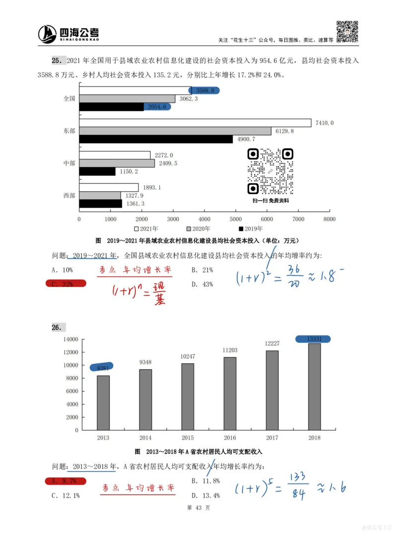 海海刷资料分析专项3（高照思路版）_2026考公资料_（01）花生十三_04刷题班2026年省考四海行测2000题海海刷(1)_01.资料分析刷题_专项笔记_高照思路版