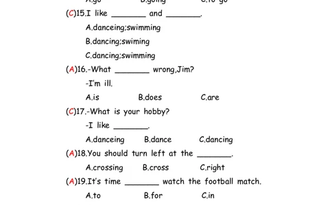 No.156语法专练固定搭配答案解析_初中英语语法_最全初中英语语法习题_No.156语法专练固定搭配