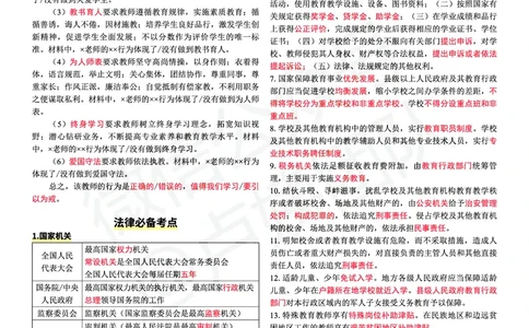 25下卢姨教资笔试预测报（A4打印版）_4-教培资料-26年最新资料-同步更新_初中高中教资_2025下中学教资笔试_中学冲刺急救包_11.卢姨25下教资资料合集