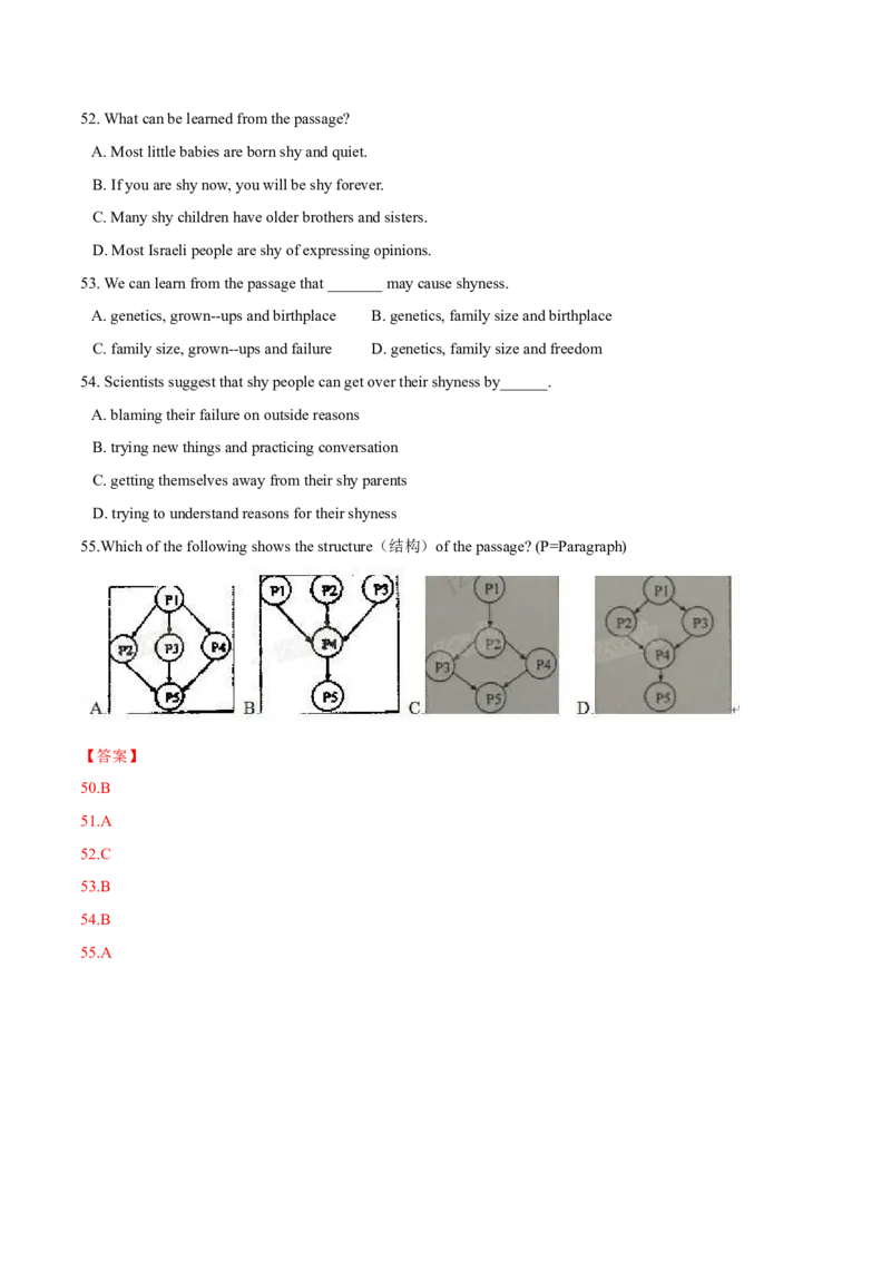 2015年中考真题精品解析英语（杭州卷）精编word版（解析版）_中考真题_3.英语中考真题2015-2024年_2015年全国中考YINGYU144份_2015年中考真题精品解析英语（杭州卷）精编word版
