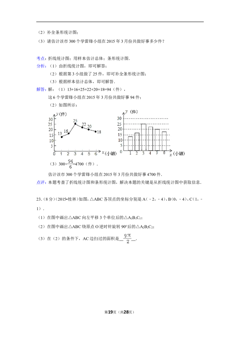 2015年广西省桂林市中考数学试卷（含解析版）_中考真题_2.数学中考真题2015-2024年_2015年全国中考数学180份