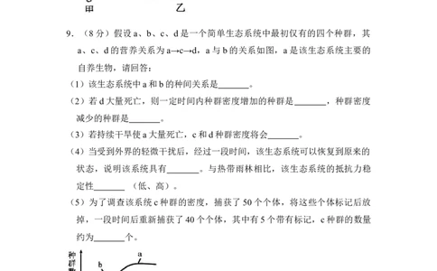 2010年高考生物试卷（新课标）（空白卷）_1.高考2025全国各省真题+答案_01.2008-2024全国高考真题（按省份分类）_11.辽宁_2010-2024&middot;（辽宁）生物高考真题