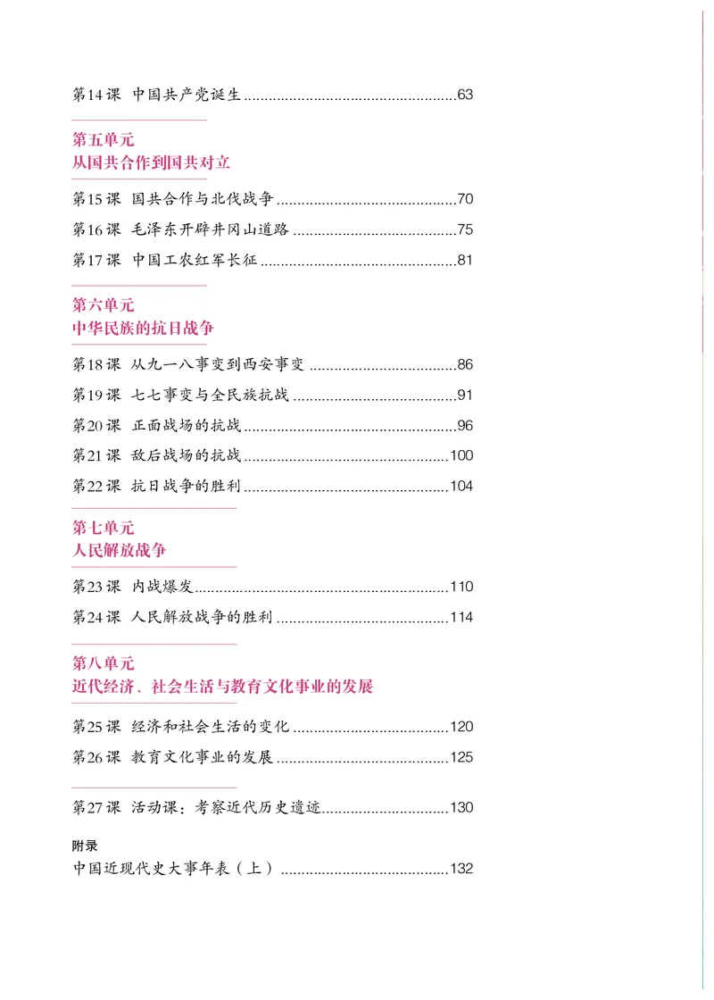 人教版8年级历史上册高清教材_4-教培资料-26年最新资料-同步更新_初中高中教资_03科三专项（进去保存报考的学科即可）_02科三专项（笔记真题思维导图教学设计版本二）