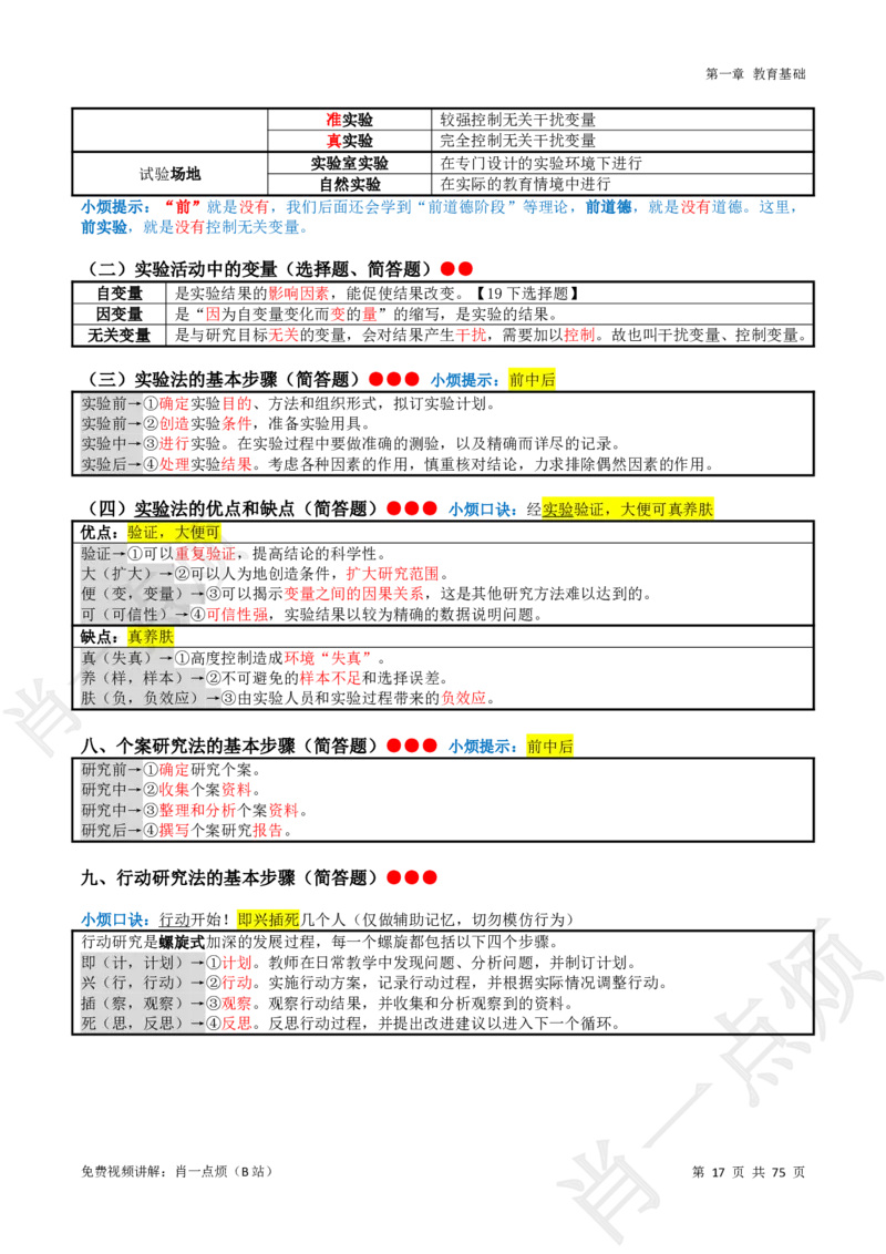 ①小学科二系统知识讲义-2025下肖一点烦(1)_4-教培资料-26年最新资料-同步更新_小学教资_小学冲刺急救包_11.肖一点烦笔记+讲义_小学