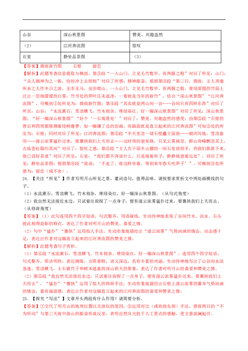 ❤阶段检测02文学类文本阅读（除小说、散文外）（全国通用）（解析版）_120中考语文全套复习_中考语文复习总复习_一轮复习资料_完2024年中考语文一轮复习讲义练习（全国通用）