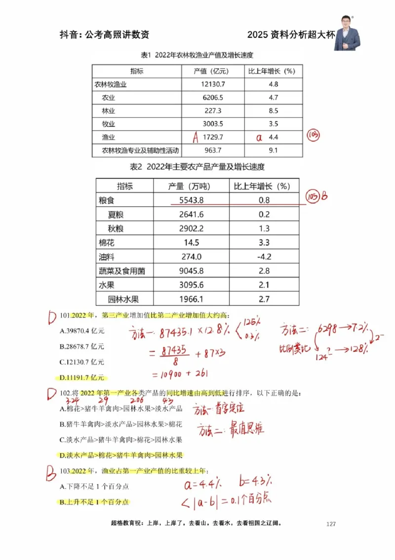 2025高照超大杯第十三节笔记_2026考公资料_（06）高照_高照资料笔记合集_高照丨25资料分析超大杯听课笔记