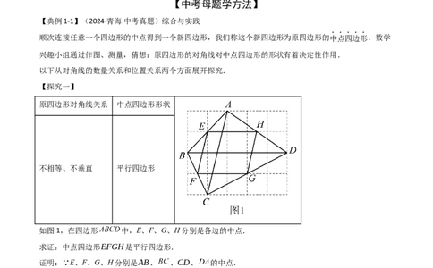 难点与解题模型14四边形中模型、角度与面积（6大热考题型）（原卷版）_2数学总复习_2025中考复习资料_2025年中考数学一轮知识梳理