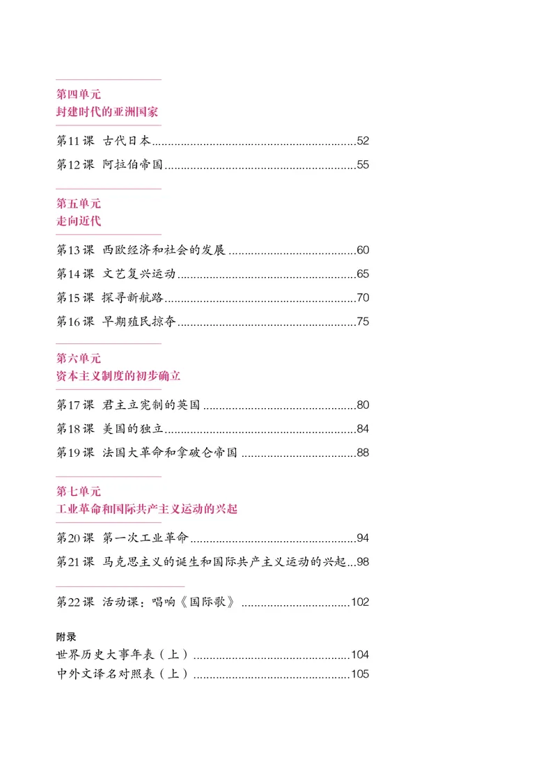 人教版9年级历史上册高清教材_4-教培资料-26年最新资料-同步更新_初中高中教资_03科三专项（进去保存报考的学科即可）_02科三专项（笔记真题思维导图教学设计版本二）