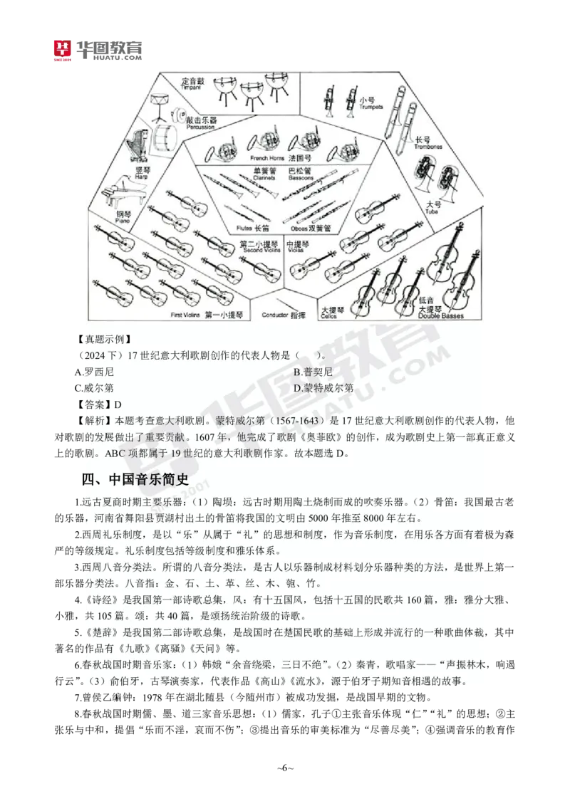 2025年上半年教师资格证考前30分中学音乐学科知识与教学能力_4-教培资料-26年最新资料-同步更新_初中高中教资_2025上中学教资笔试_062025上教资笔试考前冲刺汇总_17、考前30分_学科30分