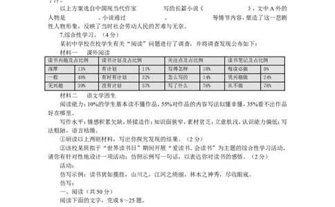 2015年山东省东营市中考语文试题(含答案)_中考真题_1.语文中考真题2015-2024年_地区卷_山东省_东营中考语文09-21