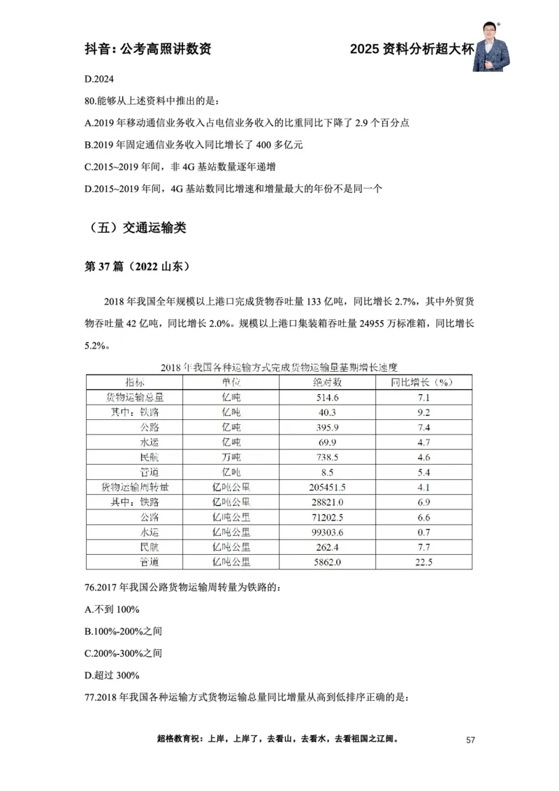 2025高照资料分析超大杯材料归纳刷题营_2026考公资料_超格合集_数资高照合集_资料分析高照合集⭐⭐⭐_超大杯2025高照资料分析超大杯材料归纳刷题营_讲义