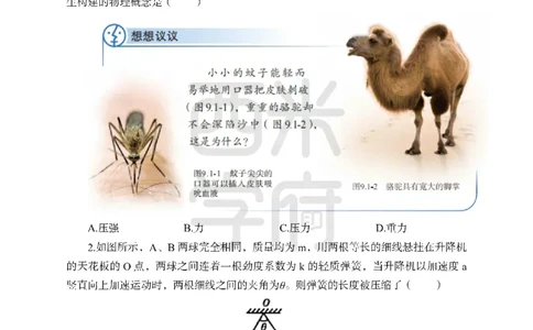 24上中学笔试科目三《学科知识与教学能力》模拟卷2-初24上中物理-模拟预测卷_4-教培资料-26年最新资料-同步更新_初中高中教资_03科三专项（进去保存报考的学科即可）_初中