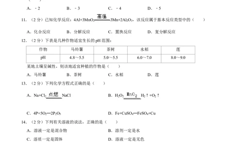 2016年广西桂林市中考化学试卷_中考真题_5.化学中考真题2015-2024年_地区卷_广西省_广西桂林卷中考化学08-22
