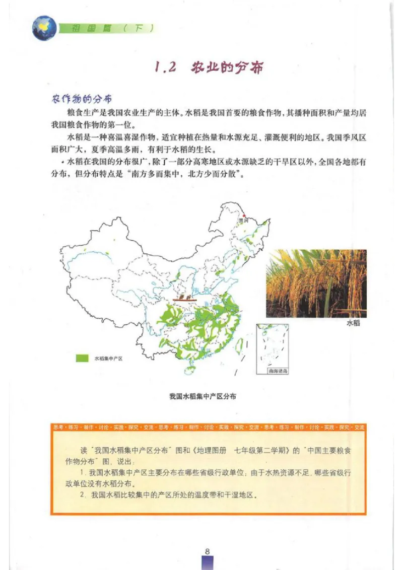 七年级下册地理沪教版电子课本_4-教培资料-26年最新资料-同步更新_初中高中教资_03科三专项（进去保存报考的学科即可）_02科三专项（笔记真题思维导图教学设计版本二）