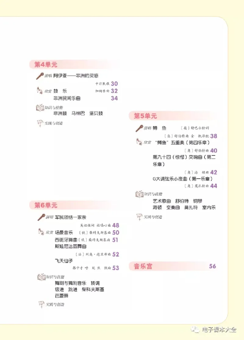 七年级下册音乐北京版电子课本_4-教培资料-26年最新资料-同步更新_初中高中教资_03科三专项（进去保存报考的学科即可）_02科三专项（笔记真题思维导图教学设计版本二）