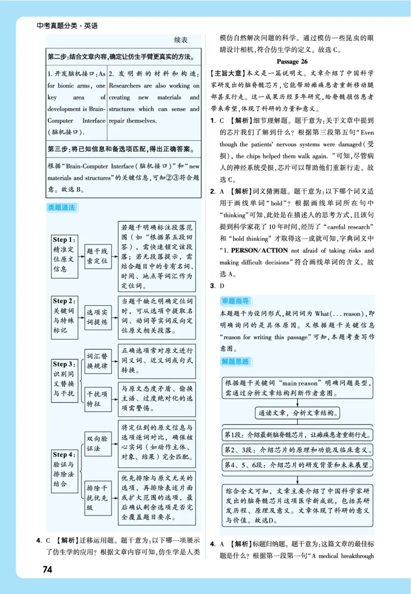 2026《中考真题分类与新考法》英语详解详细_2026万唯系列预习复习_2026版初中《万唯》中考真题分类与新考法（语数外物历道生）_2026版初中《万唯》中考真题分类与新考法（英语、物理）