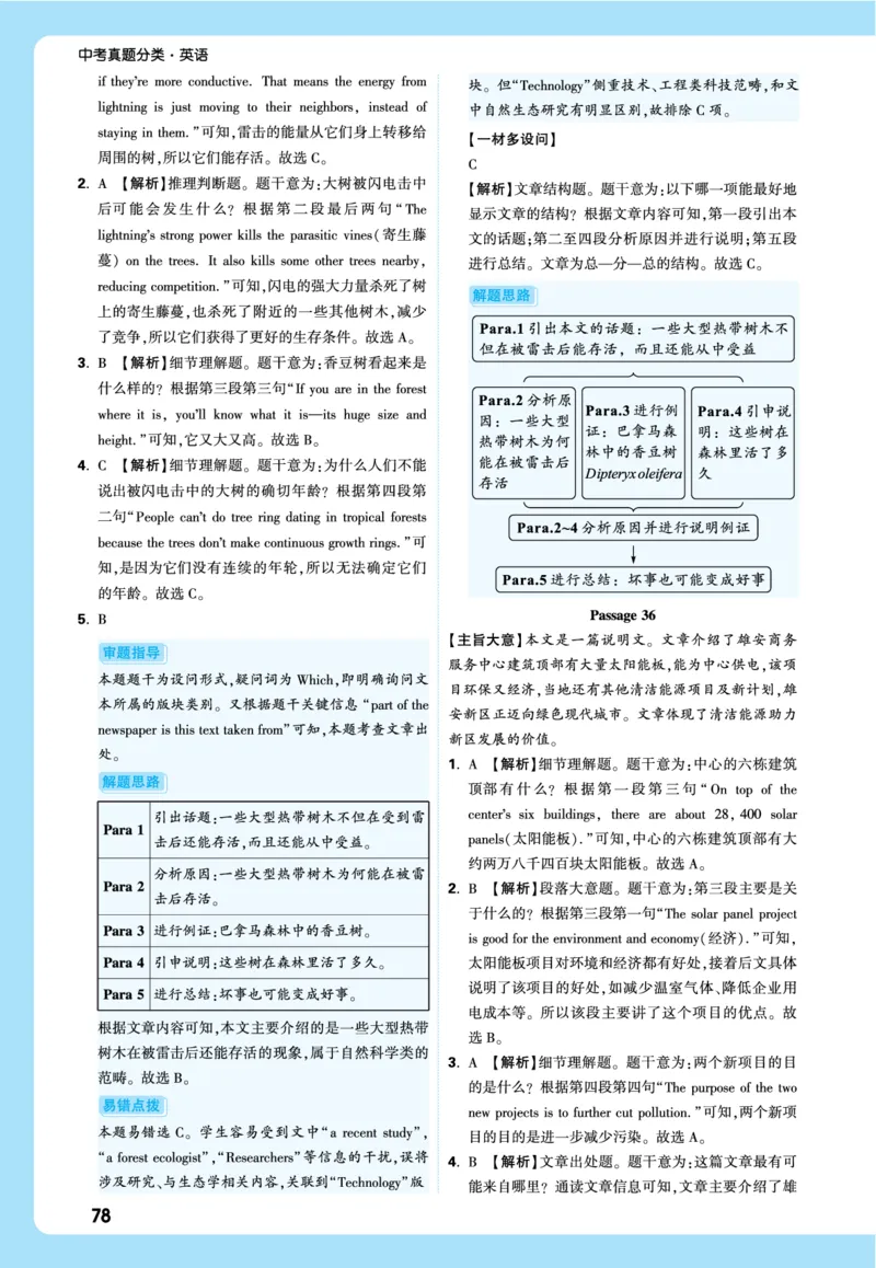 2026《中考真题分类与新考法》英语详解详细_2026万唯系列预习复习_2026版初中《万唯》中考真题分类与新考法（语数外物历道生）_2026版初中《万唯》中考真题分类与新考法（英语、物理）