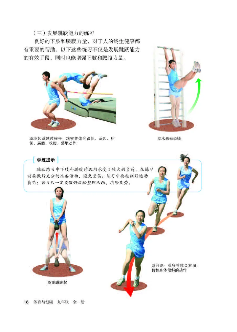 人教版9年级体育全一册高清教材_4-教培资料-26年最新资料-同步更新_初中高中教资_03科三专项（进去保存报考的学科即可）_02科三专项（笔记真题思维导图教学设计版本二）