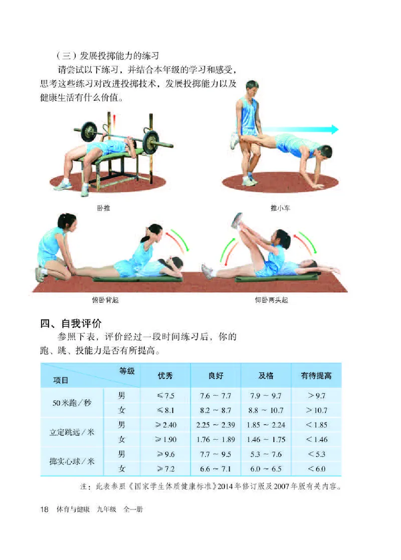 人教版9年级体育全一册高清教材_4-教培资料-26年最新资料-同步更新_初中高中教资_03科三专项（进去保存报考的学科即可）_02科三专项（笔记真题思维导图教学设计版本二）
