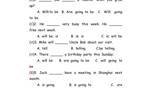 No.127时态专项练习题①答案解析_初中英语语法_最全初中英语语法习题_No.127时态专项练习题①