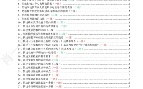 ②小学科二大题合集-2025下小烦口诀_4-教培资料-26年最新资料-同步更新_小学教资_小学冲刺急救包_11.肖一点烦笔记+讲义_小学
