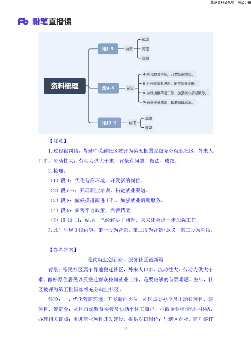 申论助教笔记8_2026考公资料_（10）粉笔_2026年国考980系统班FB_3.精讲讲练（55节）_6.申论-王韵博、李梦圆_助教笔记