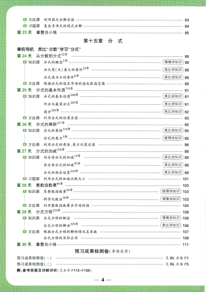 2025版《初二预习视频课》数学_2026万唯系列预习复习_2025版《万唯初中预习视频课》789年级上册多版本_2025版万唯初二预习视频课数学人教版上册
