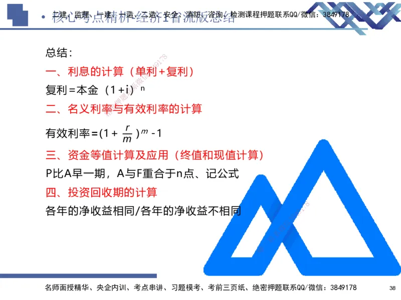01.2025路佳凡-核心考点精析-经济1_2026年一级建造师_2026年一建经济_2026年一建经济SVIP_2026一建经济SVIP_04-冲刺串讲✿考点强化✿小灶集训_讲义