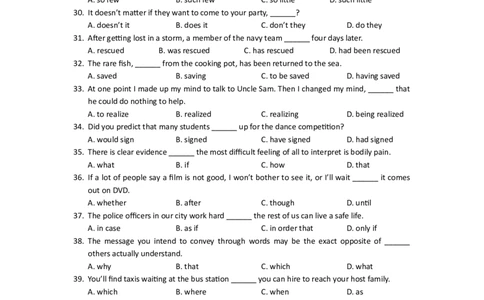 2011年高考英语试卷（上海）（秋考）（空白卷）_1.高考2025全国各省真题+答案_01.2008-2024全国高考真题（按省份分类）_31.上海_2008-2023&middot;（上海）英语高考真题（含听力）