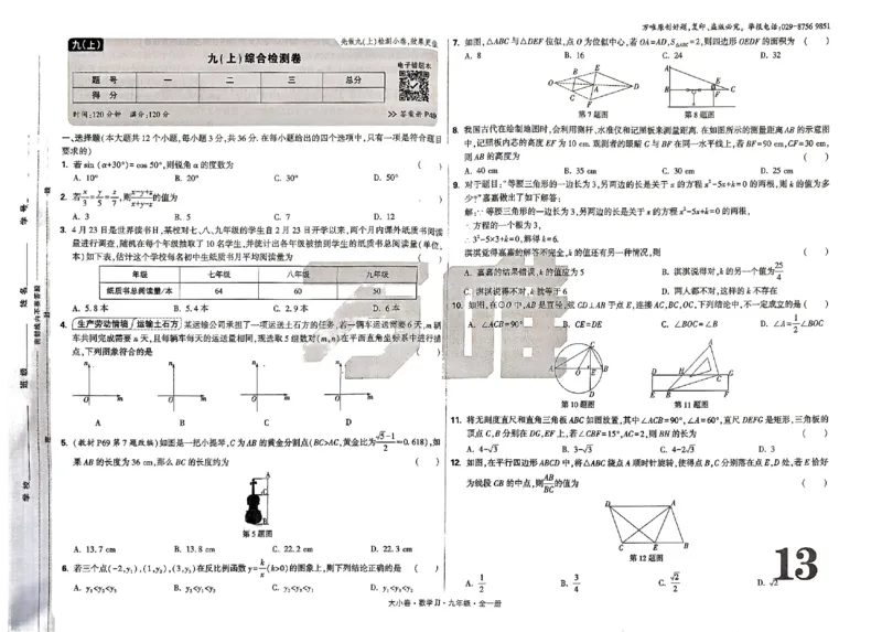 2026《万唯大小卷&bull;数学》9全大卷(冀教)_2026万唯系列预习复习_2026版初中《万唯大小卷》9年级全册（全科多版本）_2026《万唯大小卷&bull;数学》9全(冀教)