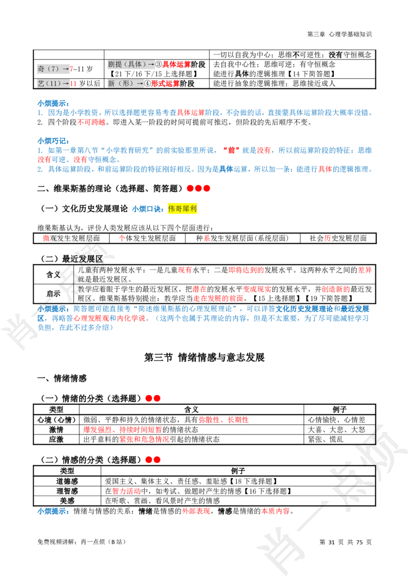 ①小学科二系统知识讲义-2025下肖一点烦_4-教培资料-26年最新资料-同步更新_科一科二电子资料合集中小幼（笔记真题知识点汇总等）文件多，按需保存_09肖一点烦_小学