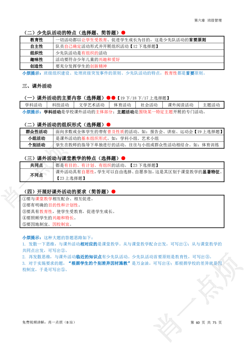 ①小学科二系统知识讲义-2025下肖一点烦_4-教培资料-26年最新资料-同步更新_科一科二电子资料合集中小幼（笔记真题知识点汇总等）文件多，按需保存_09肖一点烦_小学