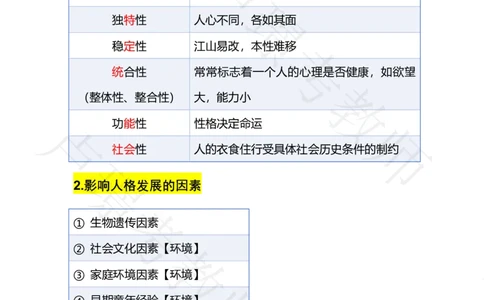 专题16人格_4-教培资料-26年最新资料-同步更新_科一科二电子资料合集中小幼（笔记真题知识点汇总等）文件多，按需保存_各机构笔记合集（中小幼）推荐_03卢姨合集