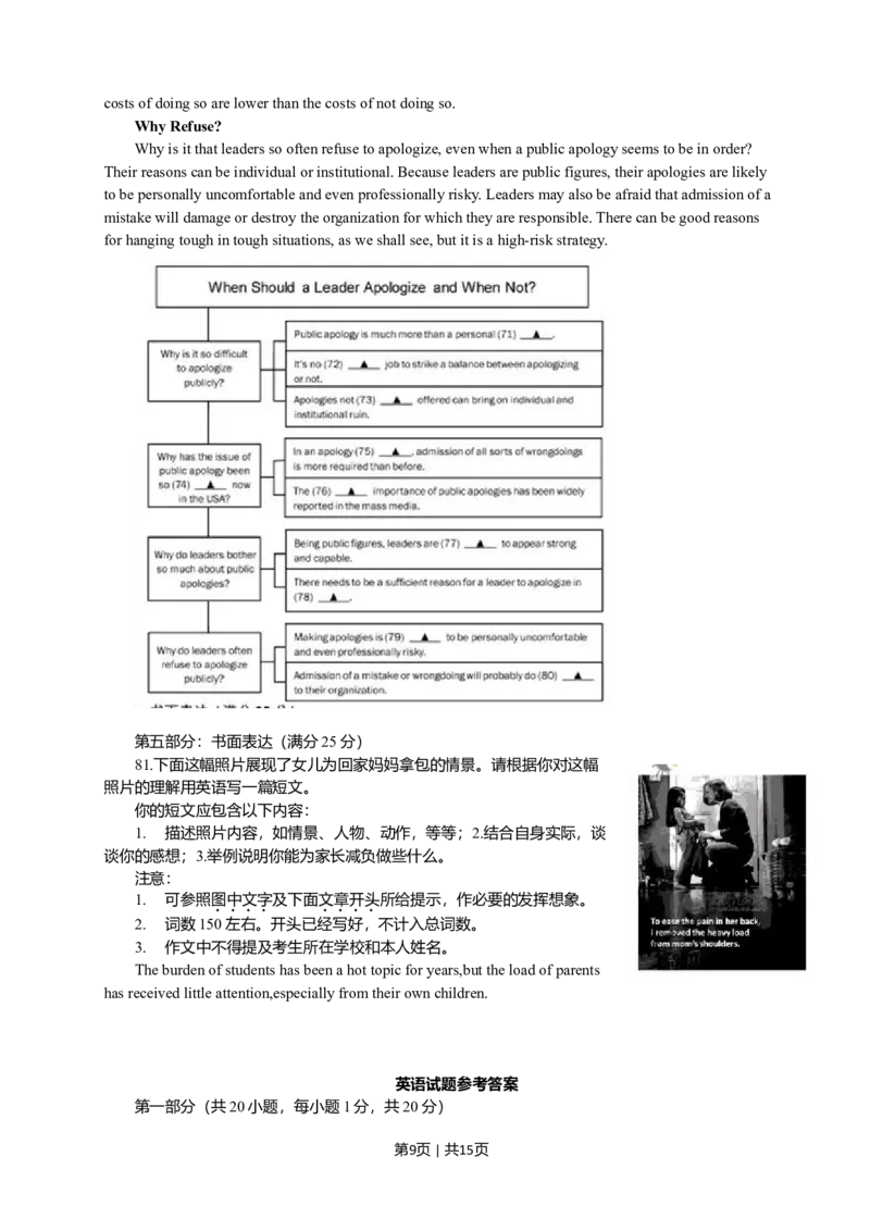 2011年高考英语试卷（江苏）（解析卷）_1.高考2025全国各省真题+答案_01.2008-2024全国高考真题（按省份分类）_10.江苏_2008-2024&middot;（江苏）英语高考真题