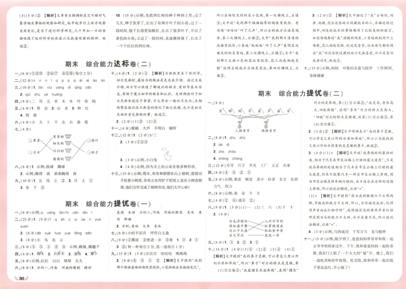 2025秋xbo情境卷语文1上