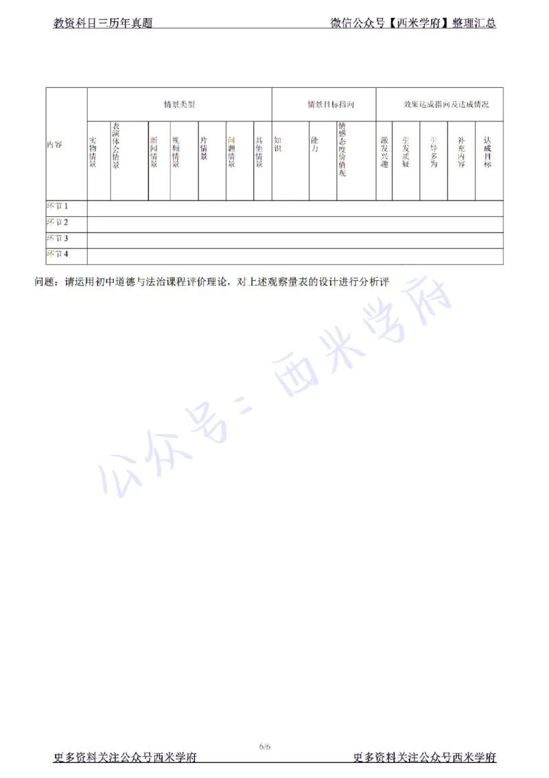 22年下-初中政治-真题及答案解析_4-教培资料-26年最新资料-同步更新_初中高中教资_03科三专项（进去保存报考的学科即可）_01科目三FB网课、三色速记手册、知识点导图等推荐