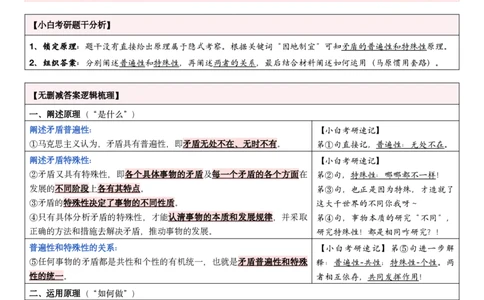 汇总版八套卷选择题速记笔记&middot;试卷顺序_2026考公资料_（49）政治理论合集_政治理论合集_2025考研政治pdf（笔记）_肖秀荣考研政治_25肖秀荣《八套卷》+浓缩背诵合集